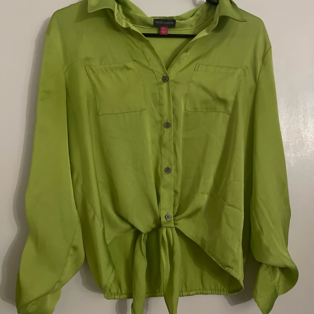 Vince Camuto satin blouse